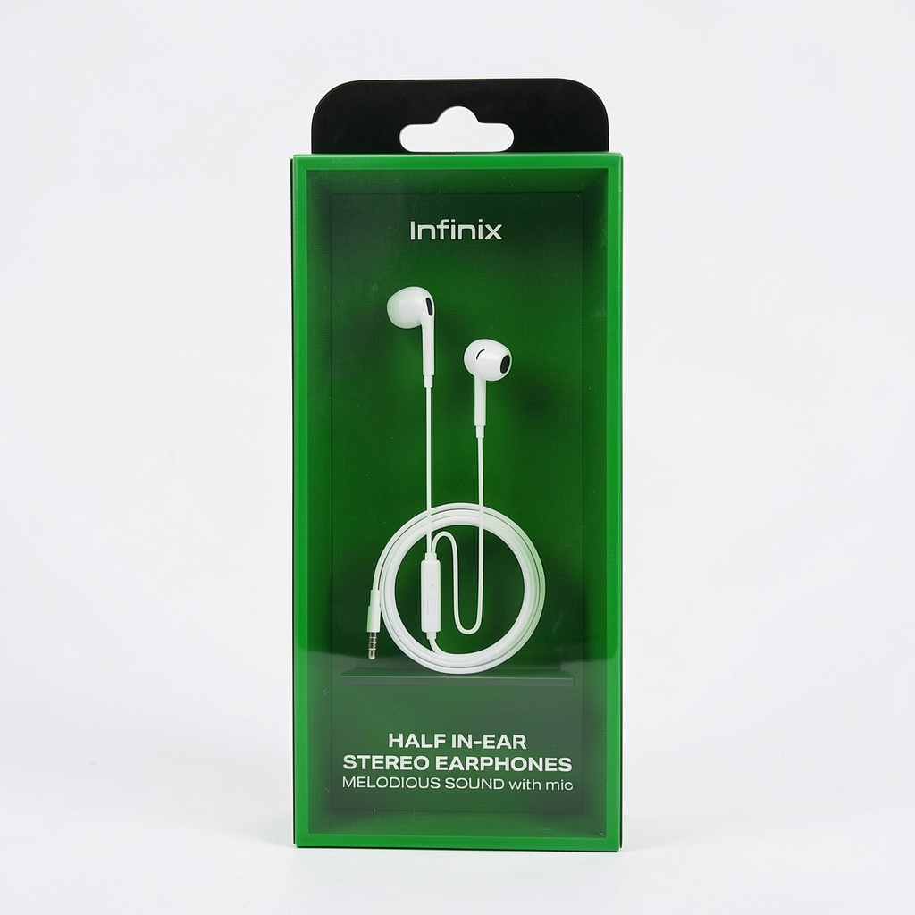 AUDÍFONOS ALÁMBRICOS / INFINIX XH01 / JACK 3.5 MM