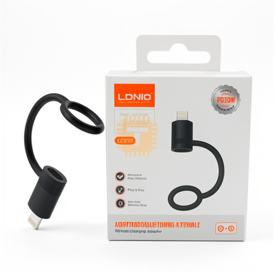 ADAPTADOR LIGHTNING A TIPO C 30W LDNIO LC270