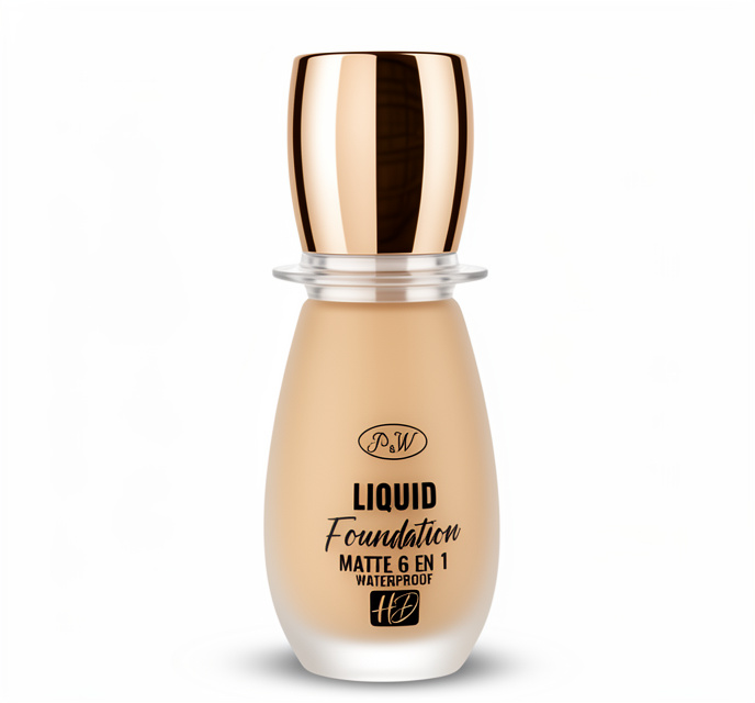 BASE LIQUIDO MATTE 6 EN 1- FUNDATION  - P&W