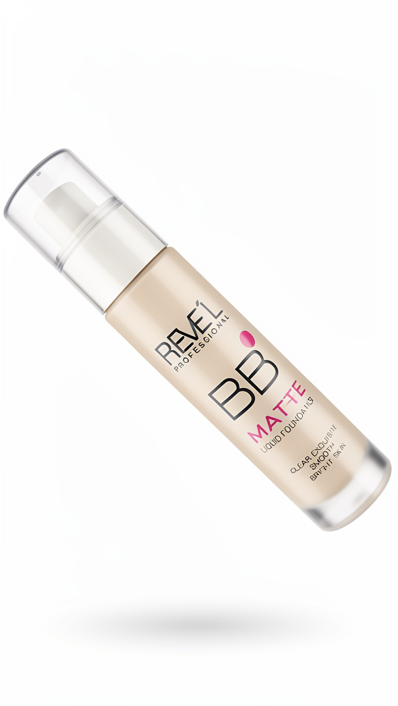 BASE LIQUIDA - BB MATTE - REVE´L PROFESSIONAL
