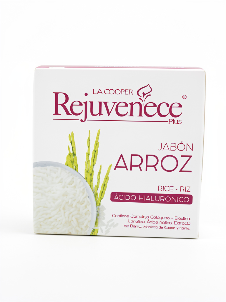 jabon de arroz rejuvenece