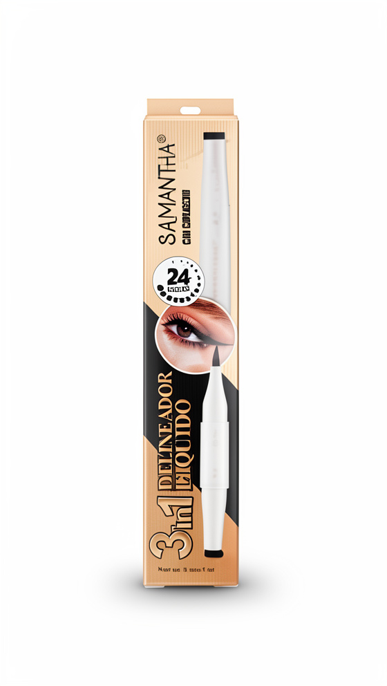 Delineador liqu. 3 EN 1 24 H. - SAMANTHA