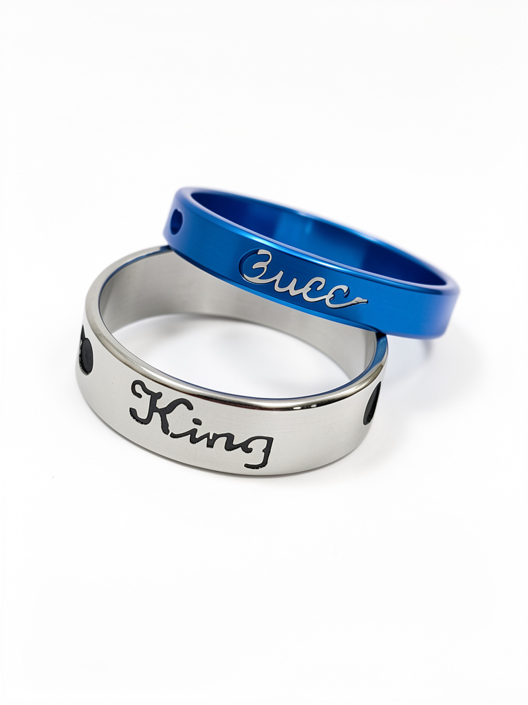 Duo Queen & king anillo