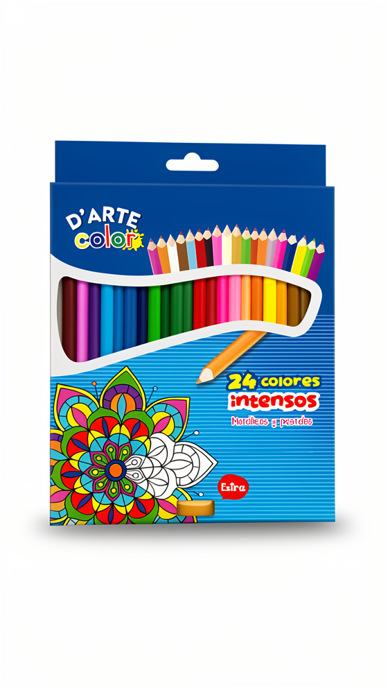 colores D´ARTE x 24 unid.