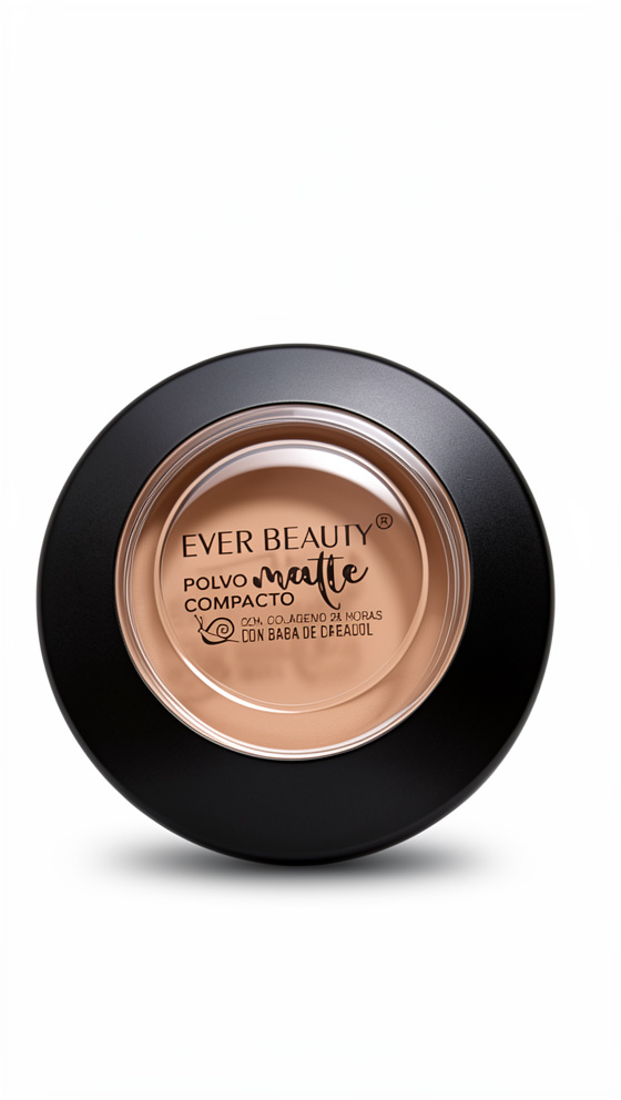 Polvo compacto 24 H. - EVER BEAUTY