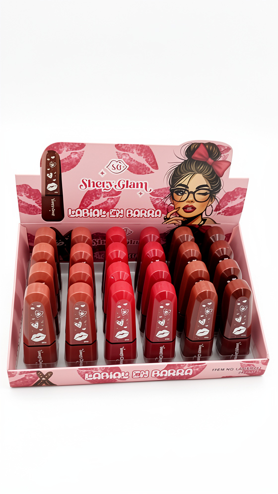 LABIAL EN BARRA - SHERY GLAM - SG