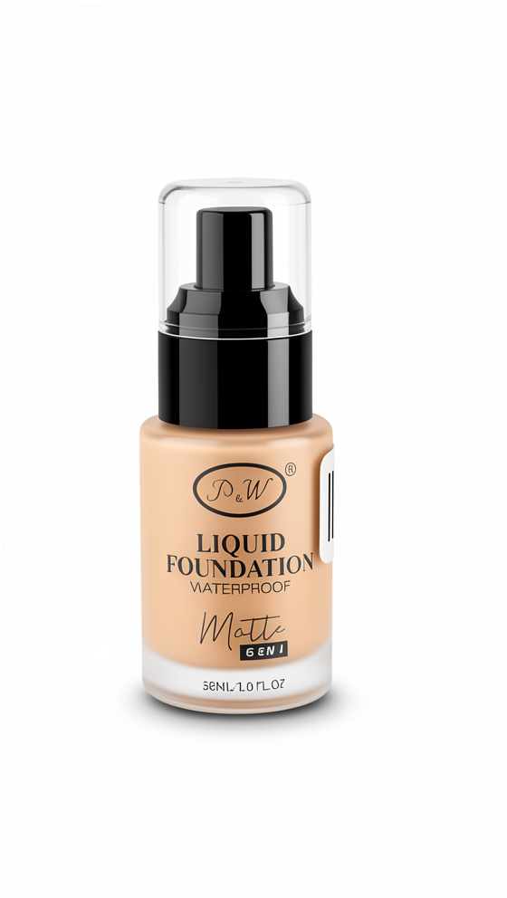 BASE LIQUID FOUNDATION MATTE 6 EN 1 - P&W