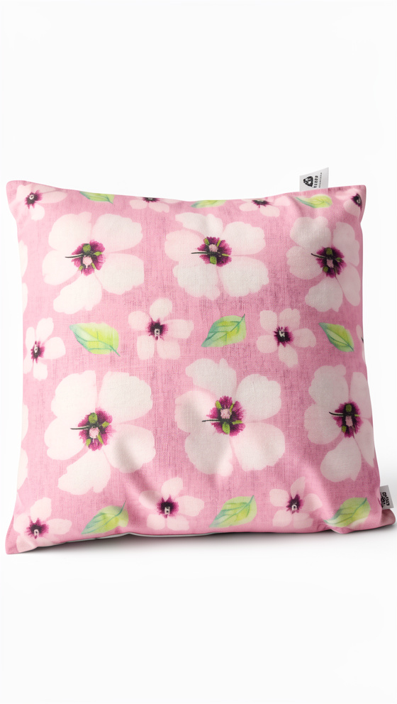 ALMOHADA ESTAMPADA DE FLORES