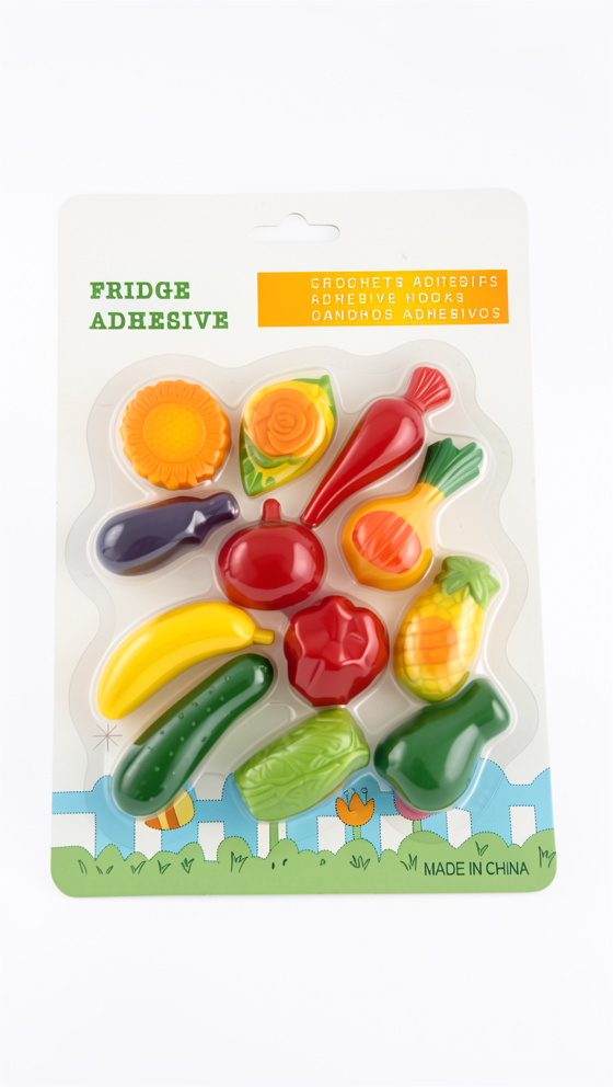 SET DE FRUTAS Y VERDURAS IMANTADAS