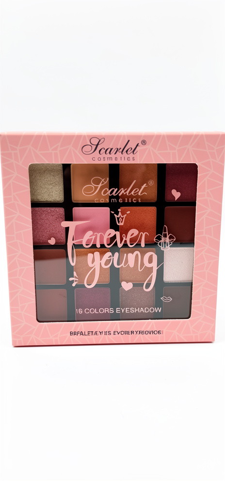 PALETA EYES- FOREVER YOUNG - SCARLET X 16 PCS.