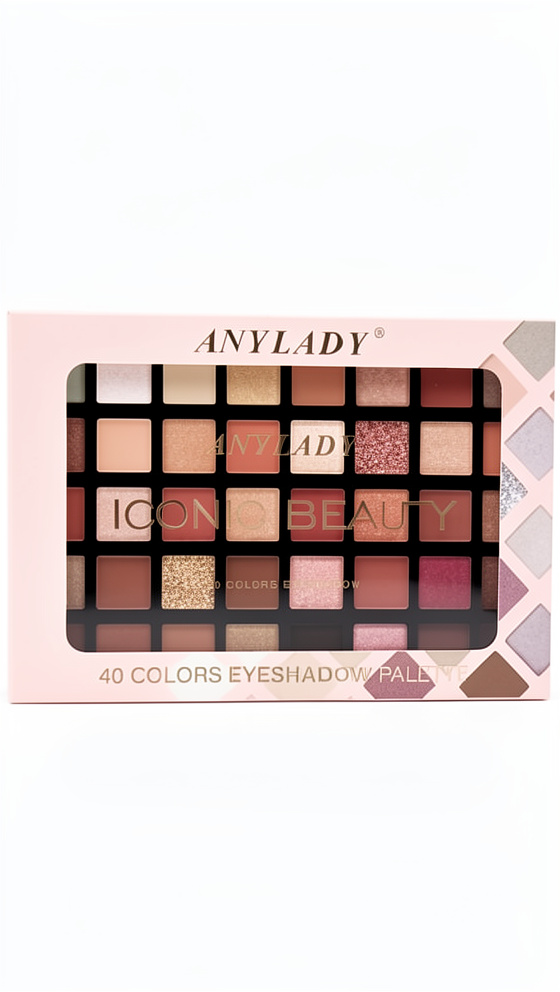 PALETA ICONIC BEAUTY - ANYLADY X 40 COLORS