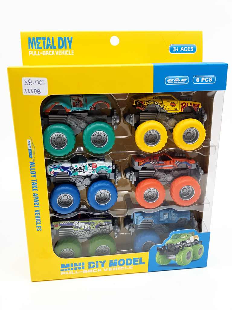Set carro loco - metal diy