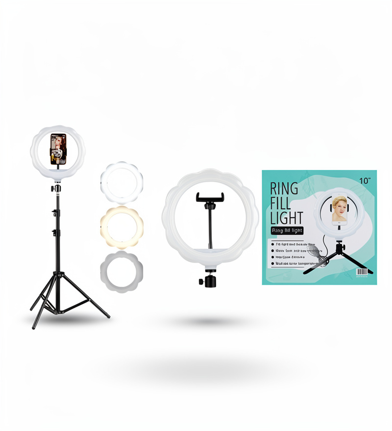 Trípode LED - RING FILL LIGHT x 1.50mt. alto
