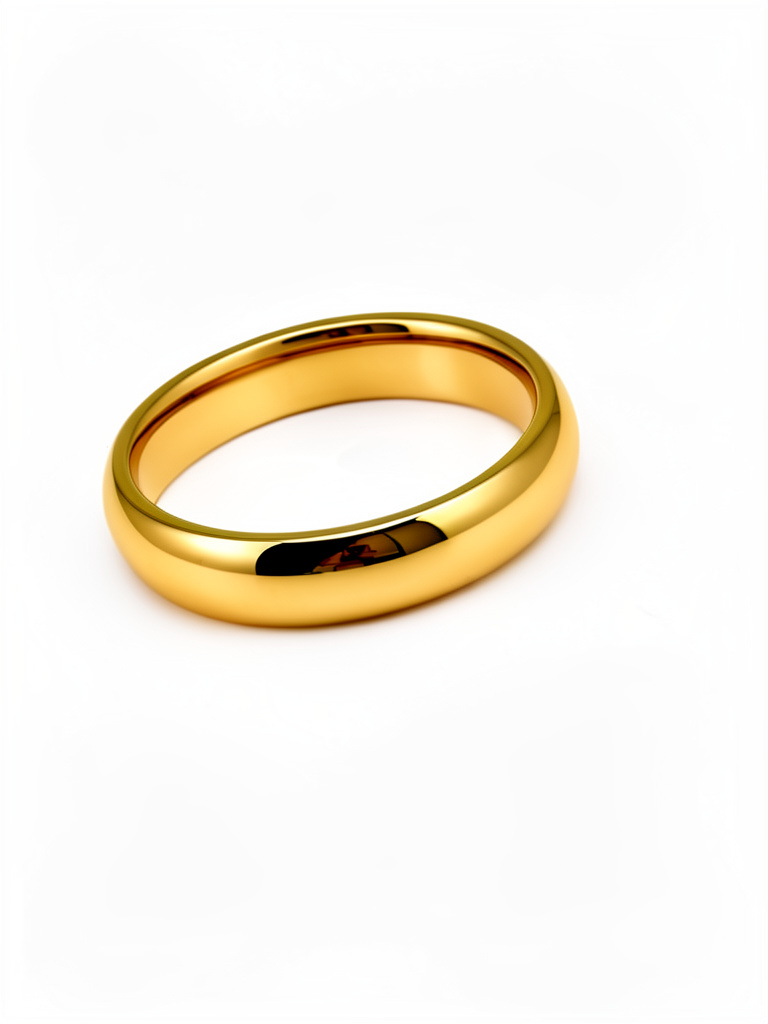 Argolla dorada matrimonio - anillo