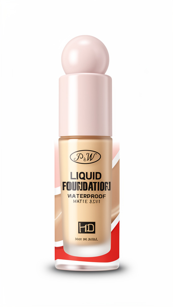 BASE LIQUIDA ALTA COBERTURA HD - P&W 30ml.