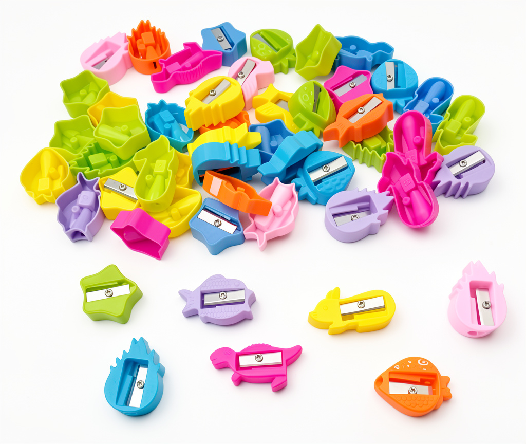 Sacapuntas plásticos