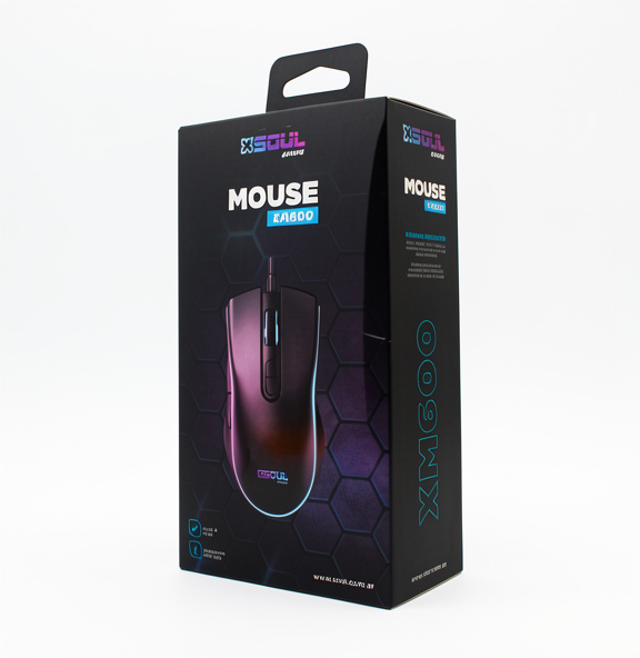 MOUSE GAMER  SOUL XM600