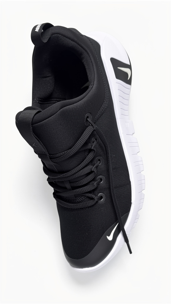 NIKE METCON NEGRO SUELA BLANCA #7.5