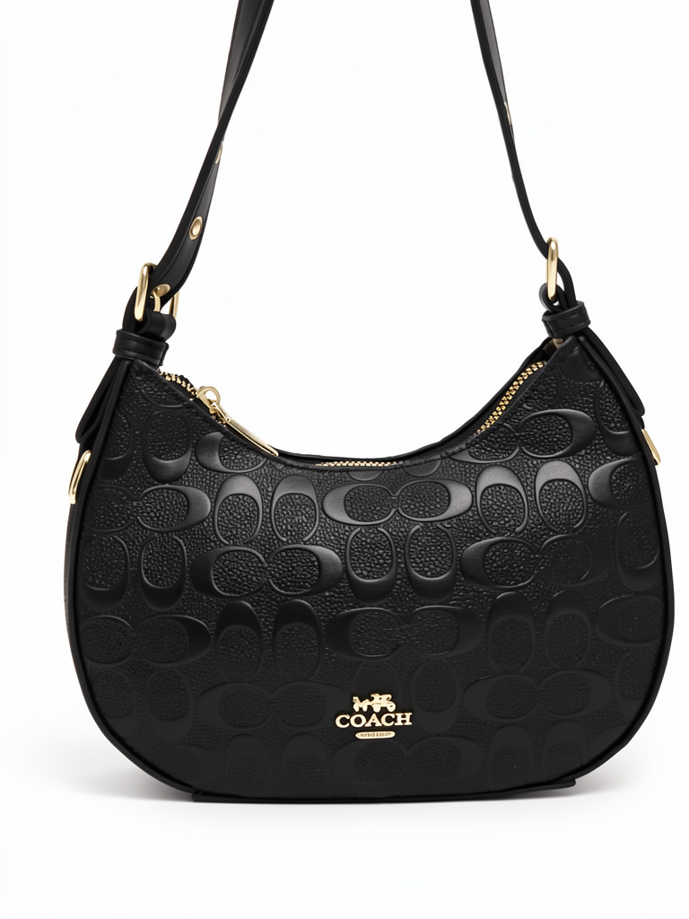 MINI BOLSA COACH NEGRA