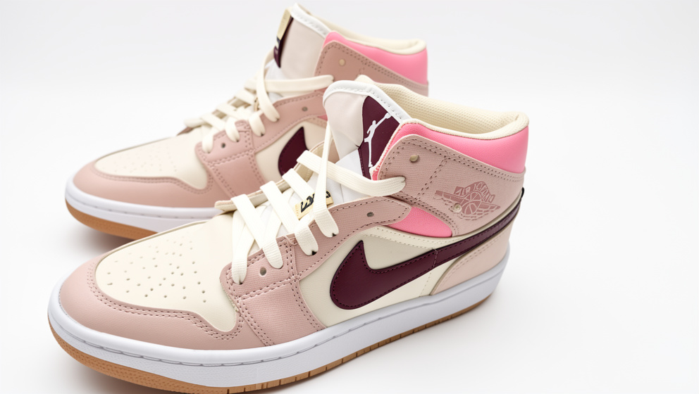 NIKE JORDAN CREMA ROSA #22.5