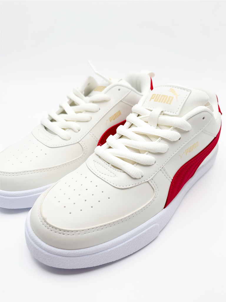 PUMA CREMA/ROJO #5.5
