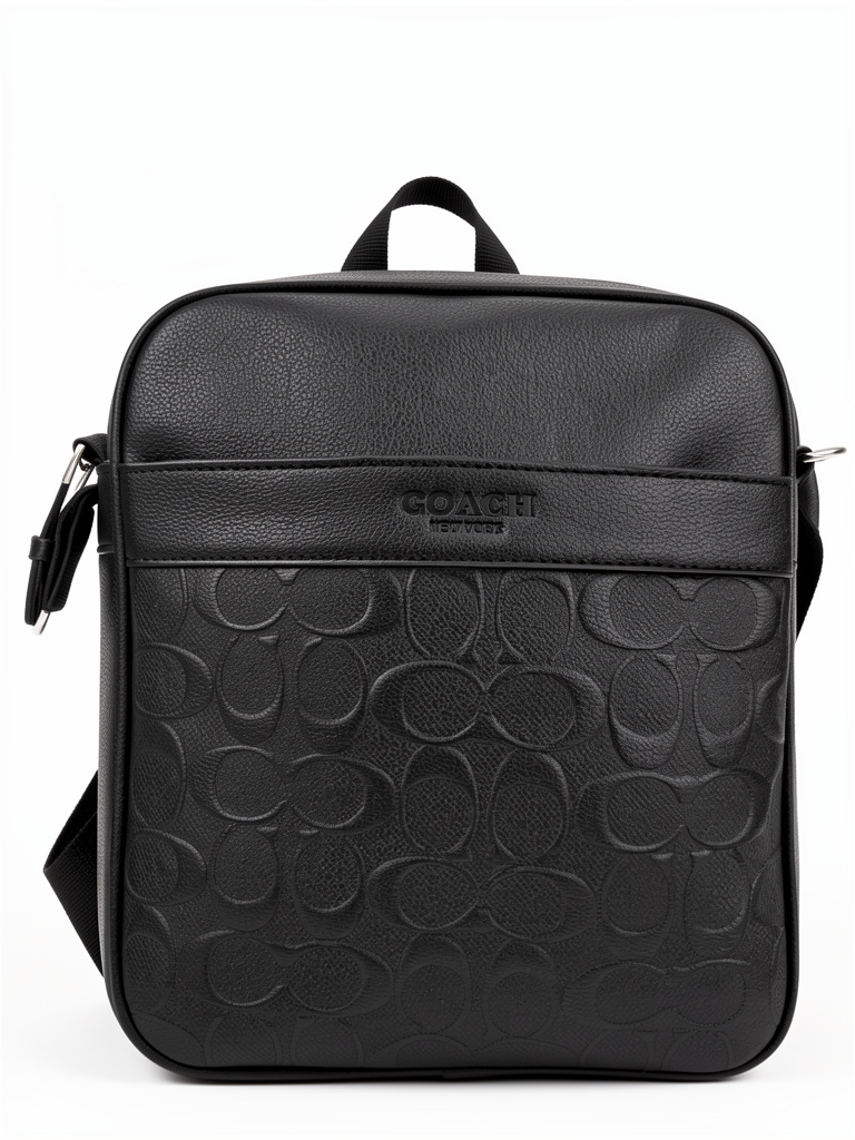 MOCHILA COACH NEGRA C/ZIPER