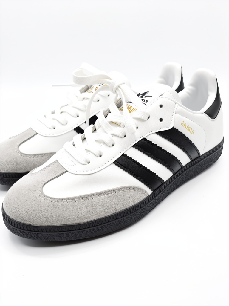 ADIDAS SAMBA BLANCO/ NEGRO #6.5