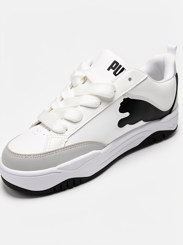 PUMA BLANCO/NEGRO #6