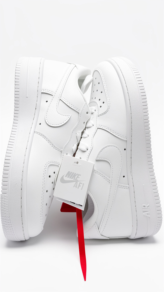 NIKE AIR FORCE 07 BLANCO/BLANCO #3.5