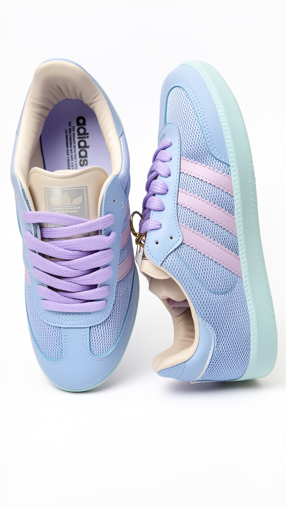 SAMBA TACTIL AZUL HIELO LAVANDA #25