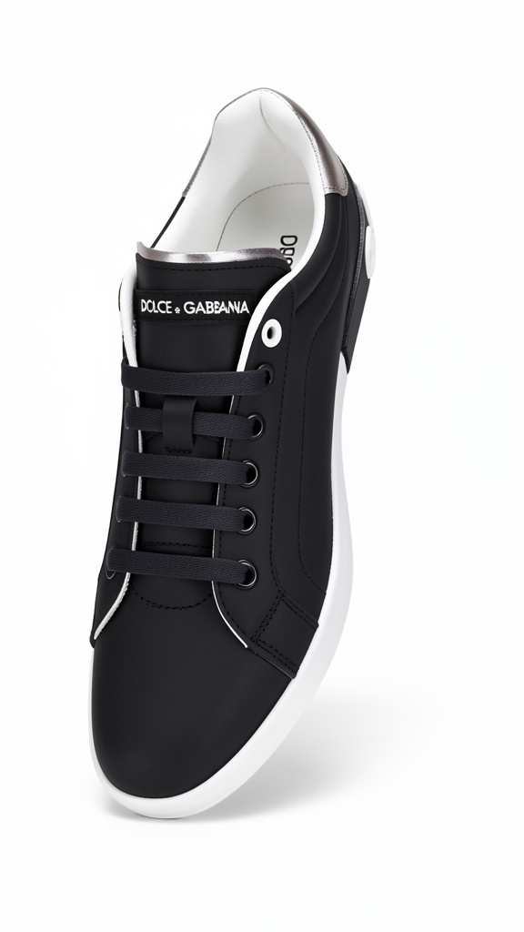 DOLCE & GABBANA NEGRO SUELA BLANCA #7
