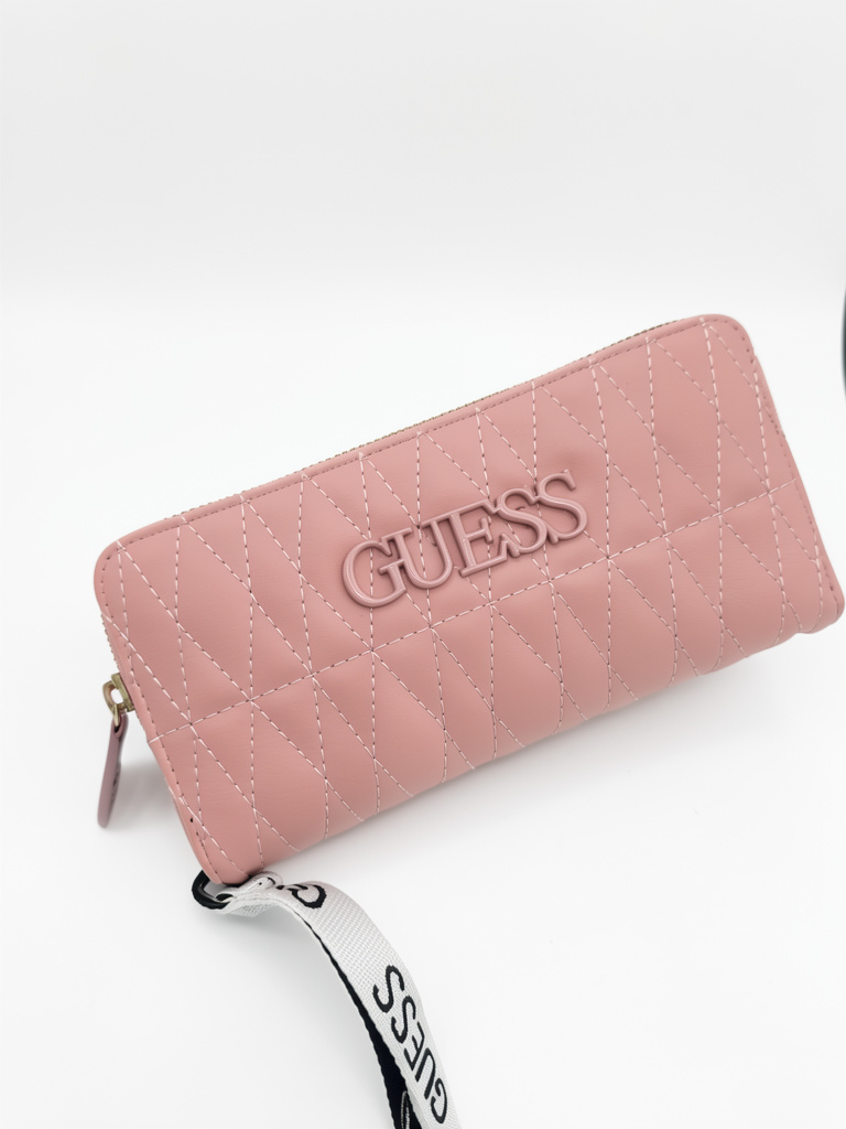 CARTERA/MUÑEQUERA GUESS ROSA