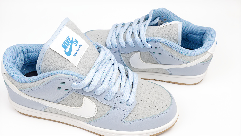NIKE DUNK AZUL CIELO BLANCO