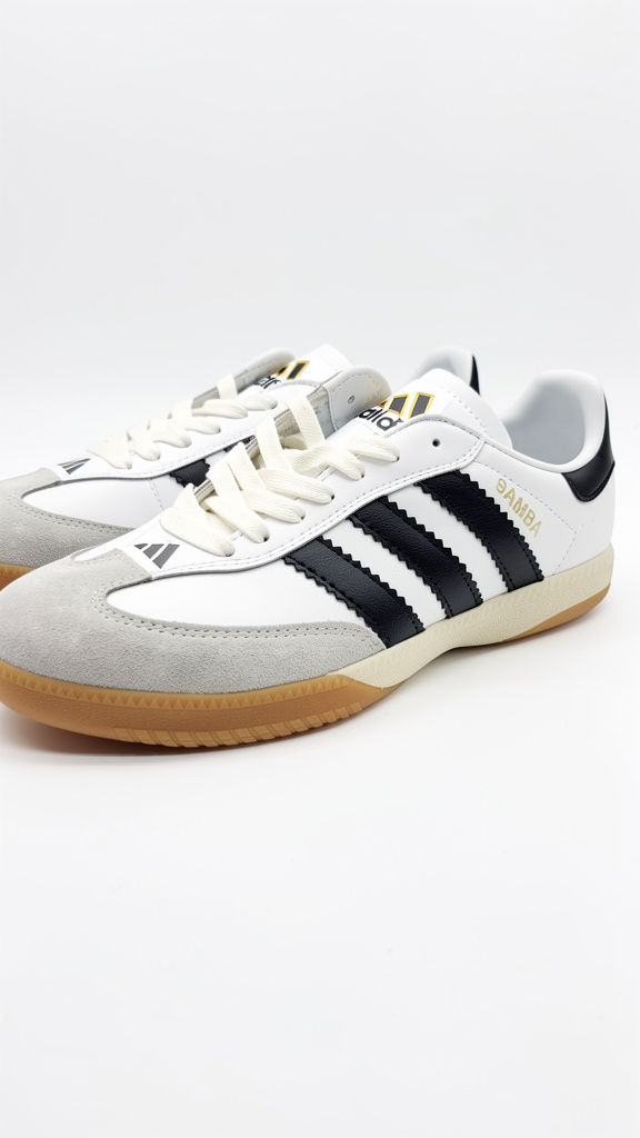 ADIDAS SAMBA BLANCO/NEGRO US#7