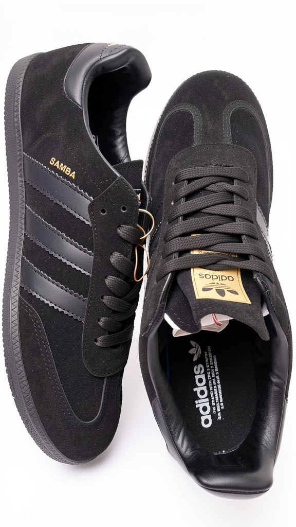 ADIDAS SAMBA TRIPLE BLACK #7