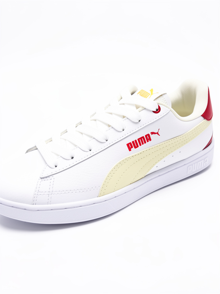 PUMA BLANCO/ROJO/CREMA #7