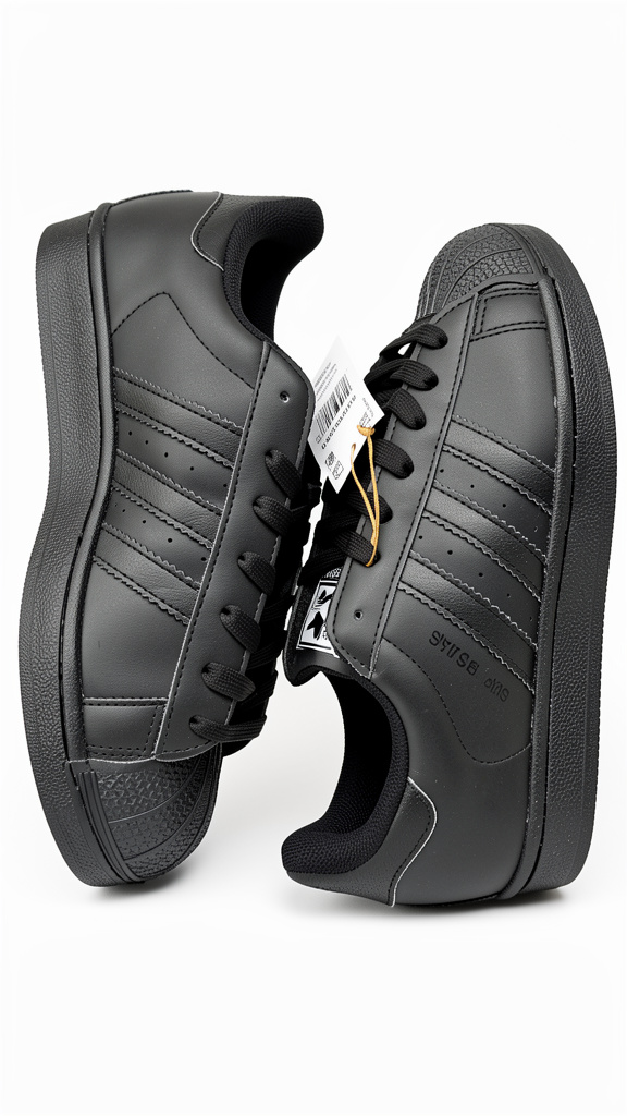 ADIDAS SUPERSTAR NEGRO/TOTAL #26