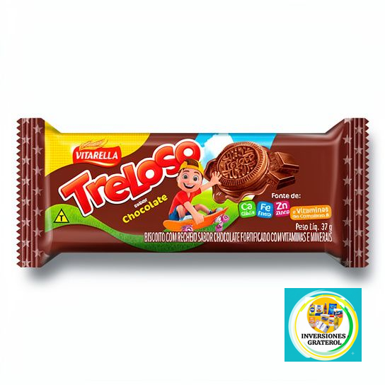 Galleta Vitarella Treloso chocolate 37g