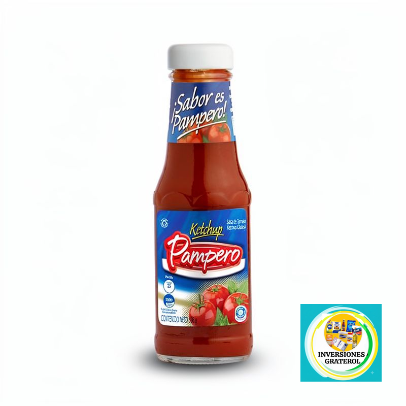 Salsa Roja Pampero ketchup 198g