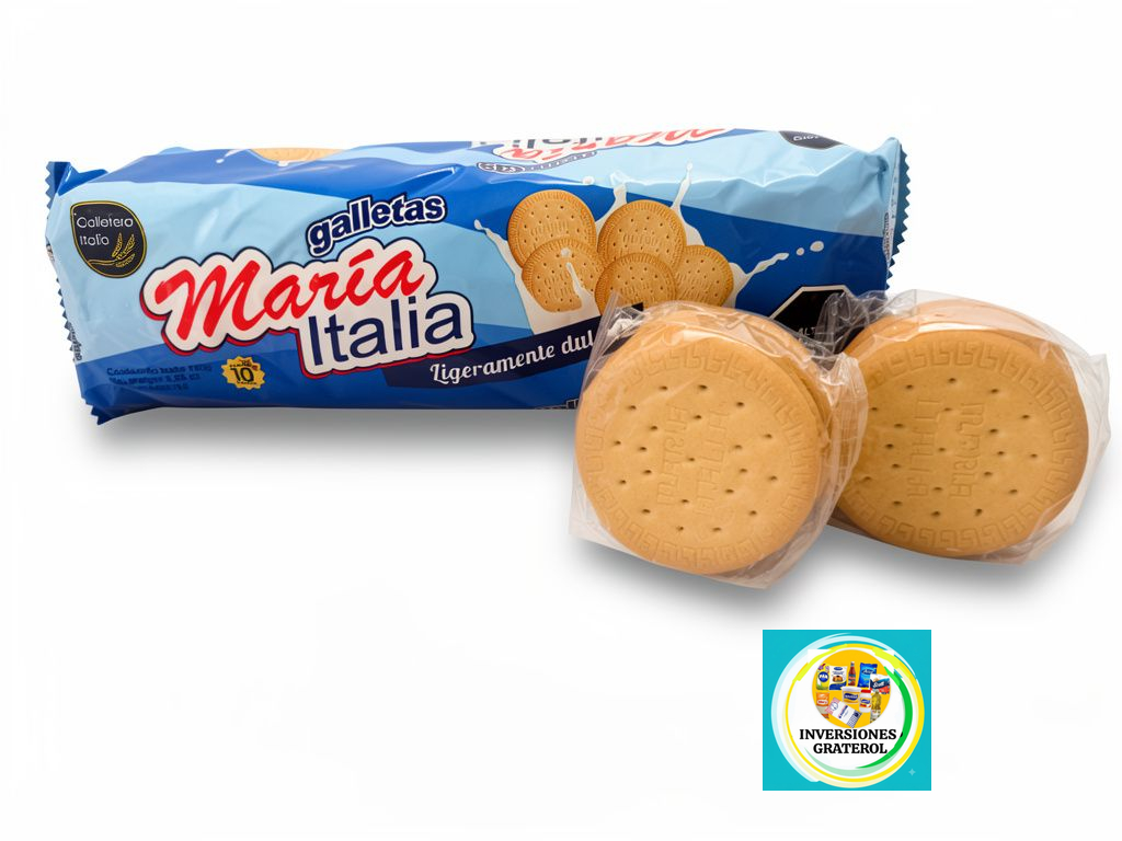 Galletas María Italia detallada