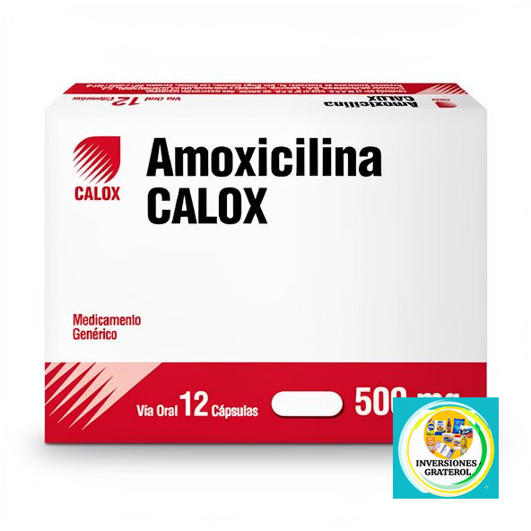 Pastillas Amoxicilina 500 mg detallada
