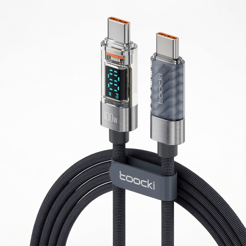 Cable tipo C/C 100w, 2 metros