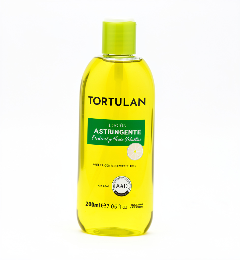 Loción astringente. Tortulan.
