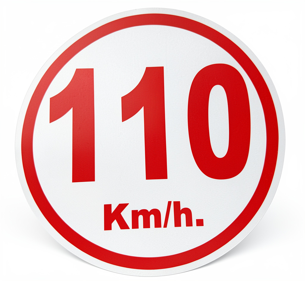 - Adhesivo110 km/H *585