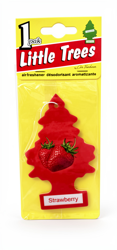 - Aromatizante Hoja Arbol Frutilla *2964