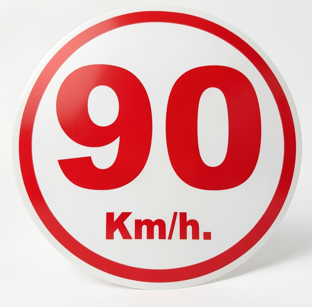 - Adhesivo90 km/H *413