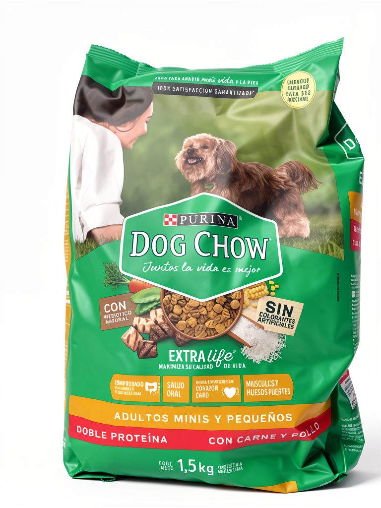 Dog Chow adultos minis y pequeños 1,5kg
