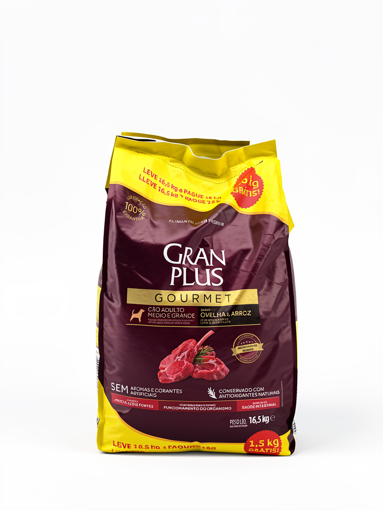 Gran Plus Gourmet perro adulto ov y arroz