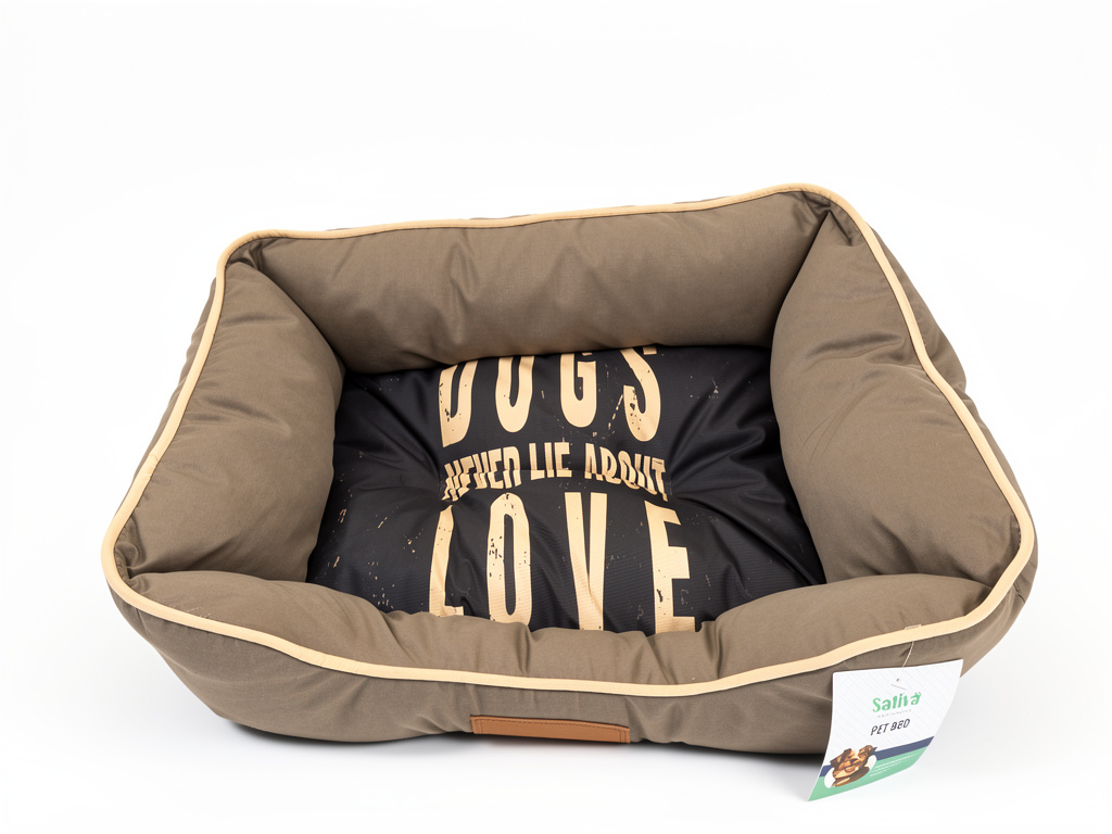 Cama con letras