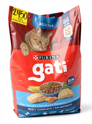 GATI ADULTO PESCADO 15k